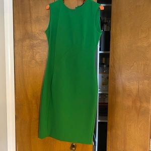Emerald green Zara dress